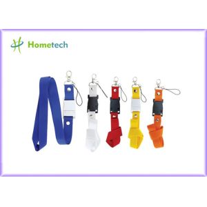 Customizable Lanyard USB Flash Drives , Personalized Flash Drives