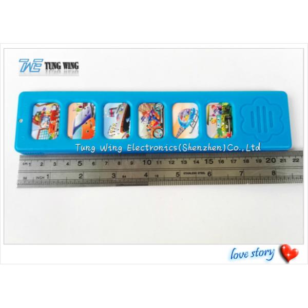 Educational Toys Child Vehicle Baby Sound Books 6 Button Sound Module Plastic Housing