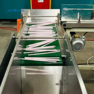 Sinohs Two-color straw extruder/ Two-color straw Production Line