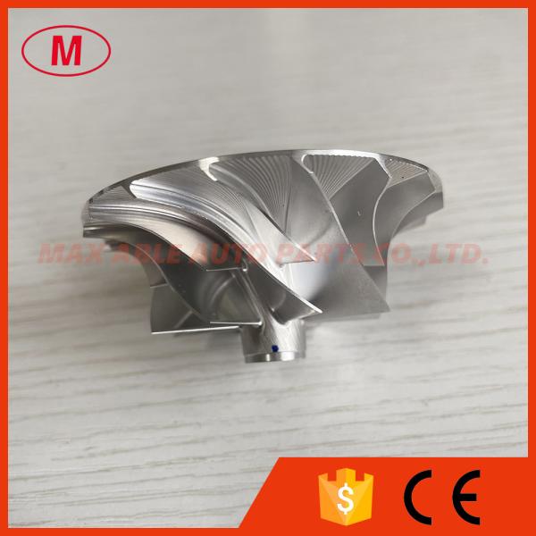 K16 44.20/66.00mm 8+8 blades turbo milling/aluminum 2618/billet compressor wheel.