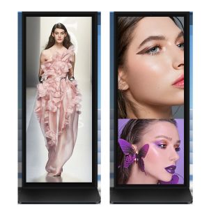 Quality Splicing Floor Standing Digital Signage Free CMS Software 60000 Hours Life for sale