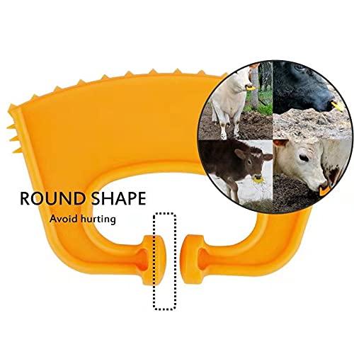 PE Stop Sucking Cow Calf Weaner Tool Farm Livestock Bovine Nose Clip