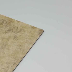 Fireproof Stone Marble Finish Aluminum Composite Panel WithWhite Black Stripes