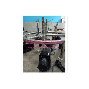 Customized Round Dancing Water Fountain Frame With Nozzle Ball Valve