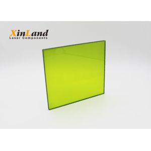 OD8+ Light Green Laser Protection Window With PMMA Material