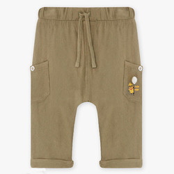 Toddler Boy Trouser Solid Color Corduroy Baby Casual Harem Pants