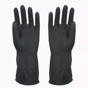 Check Black Industrial Nitrile Gloves Powder Free S - XXL