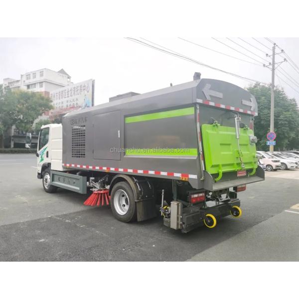 Electric Pressure Washer Truck for Custom's Requirement Energy Type Pure Electric and Cleaning