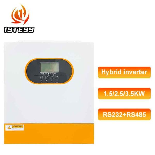 1.5kW 24V Pure Sine Wave Hybrid Inverter IP65 Waterproof MPPT Charger 60A Solar