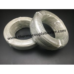 High Temperature Cable Fiberglass Insulated With Stainless Steel Mesh Protection