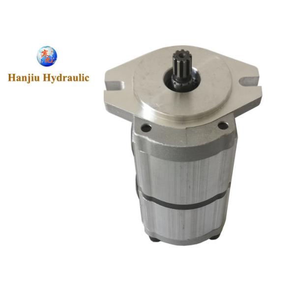 Buy High Efficiency CBT Series Tendem Gear Pumps For Tractors / Trucks With Spline Shaft Skid Steer at wholesale prices