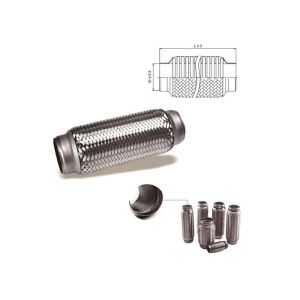 China 51mm ×152mm 6 Inch Stainless Steel Flex Pipe on sale