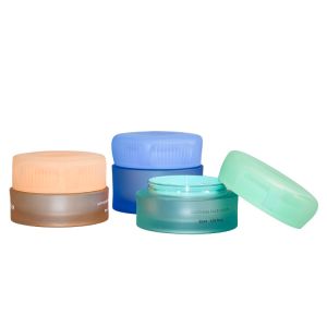 Innovative luxury cosmetics packaging jar jellyfish design series cosmetics