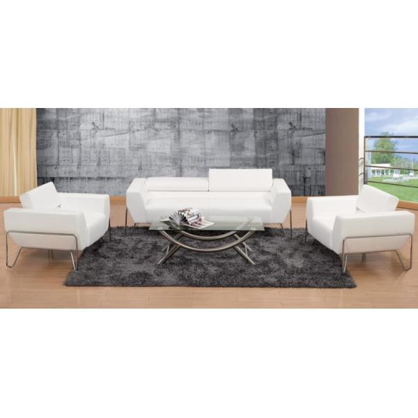 Buy Modern PU leather China reception office sofa at wholesale prices