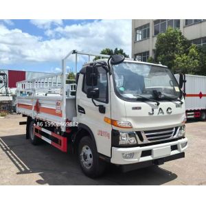 High-Quality JAC 4x2 6-Ton Capacity Gas Cylinder Transport Truck Hazardous