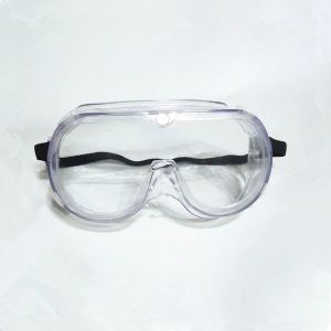 Custom Logo Construction Safety Eye Protection Goggles PVC / PC Material