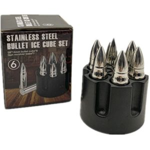 45*12MM SS304 Bullet Metal Retro Cooler Silver Mirror Polishing