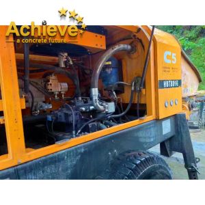 China Concrete Pumping Machine Second Hand Stationary Pump Sany