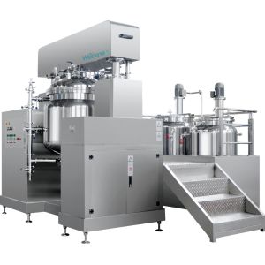 Multi Purpose Cosmetic Emulsifier Mixer With Vacuum System