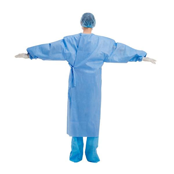 antistatic Unisex SMS Disposable Surgical Gown For Hospital