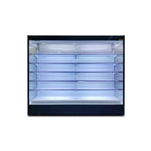 Remote Cooling Multideck Open Chiller Semi Vertical For Hotel