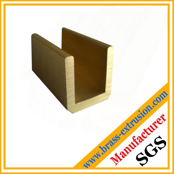 Buy copper alloy extrusion profiles u channel at wholesale prices