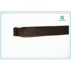 Flip-in Hair extension 8"-26" 4# color Straight Human Hair Brazilian hair