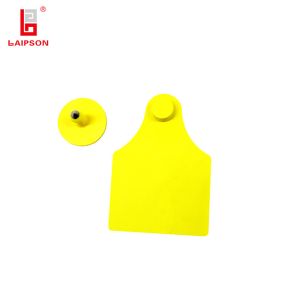 Quality BASF TPU Medium CMA Single Cattle Cow Buffalo Ear Tag 1 Piece 79mm For Livestock for sale