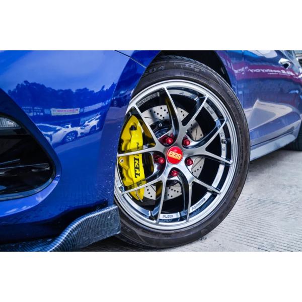 Front Big Brake Kit 355X28mm Disc Forged Caliper For Hyundai Elantra Sonata Lafesta 2015-2021 18" Wheel