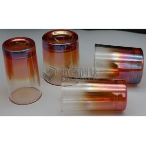 Amber Color Glass Products PVD Coating Machine Arc Evaporation Plating Machine