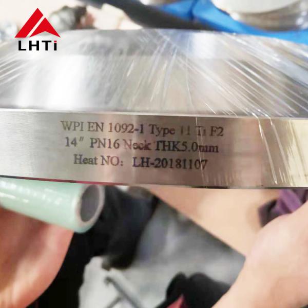Gr2 Titanium Weld Neck Flanges Gr5 Titanium Pipe Fitting 2" Sch.20s Class 300