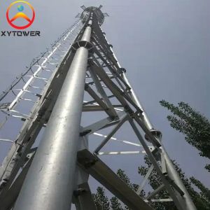 3 Legged Lattice Galvanized Steel Tubular 5G Communication Tower