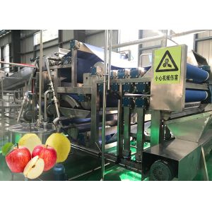 SUS 304 Apple Juice Concentrate Fruit Processing Line 1500T/Day