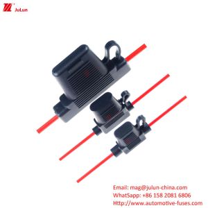 Highly durable automotive parts, automotive fuse holder/fuse has the ability to protect automotive electronic circuits and maintain current 5A-100A
