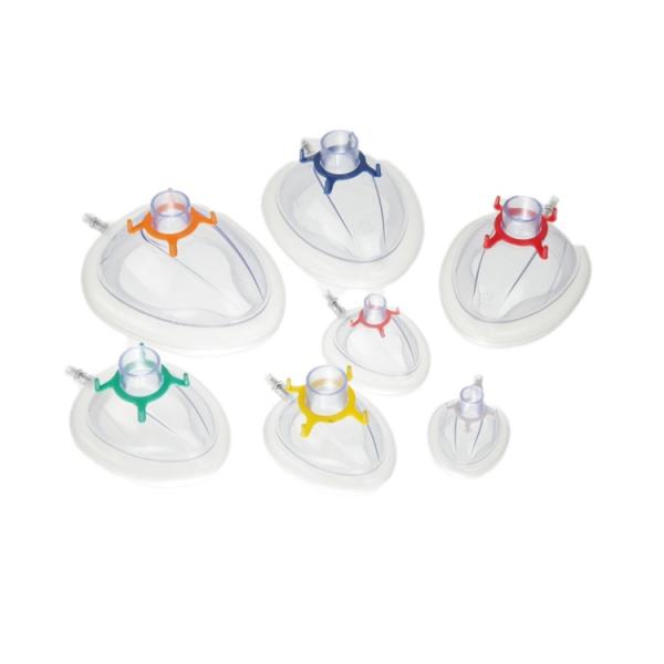 Anaesthetic Face Mask ISO13485 Colored Air Cushion Mask Anesthesia Airway