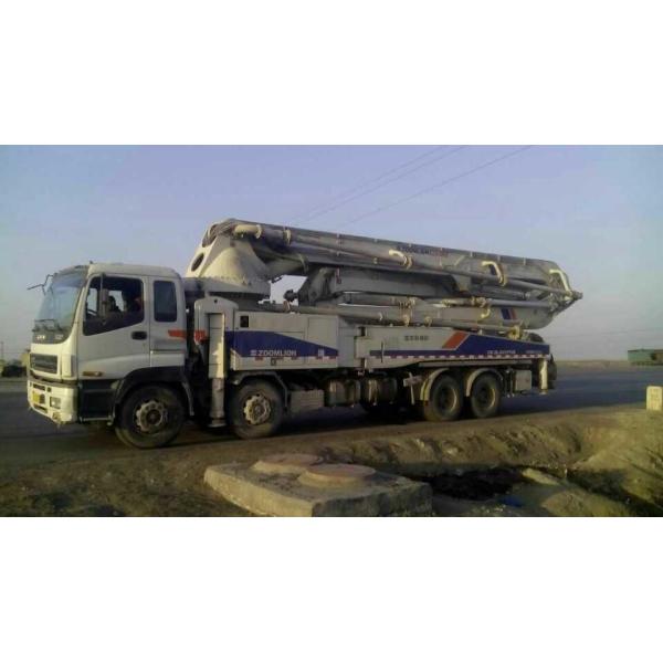 Buy Zoomlion 52m Used Concrete Pump Truck Concrete Boom Pump 2013 180m 178 Productivity at wholesale prices