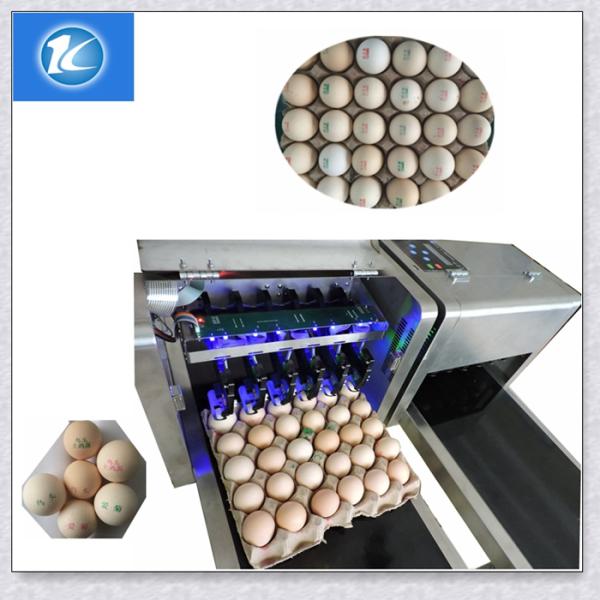 Quality Assure Best Quality Egg Inkjet Printer / Blue Ink Printing Machine / Red Edible Ink Printing Equipment