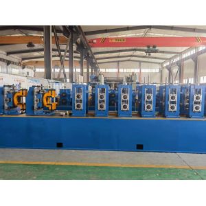 PLC Controlled High Frequency Welded Pipe Mill 25-76mm 500KW