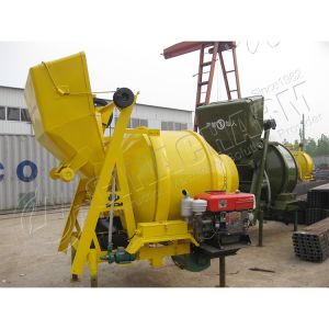 High Efficiency Self Loading JZC Concrete Mixer Diesel Engine Powered JZR350/