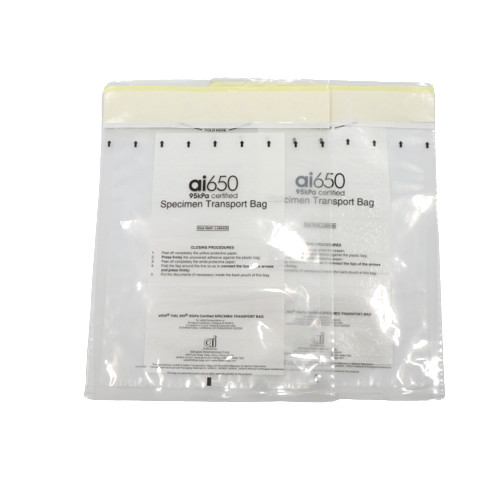Buy Disposable Self Adhesive Biological Detection 95kPa Specimen Bag Custom Printing at wholesale prices