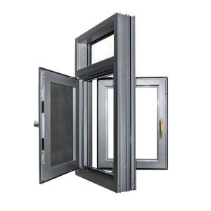 Folding Screen Superior Soundproof Customized Modern Aluminum Outward Casement