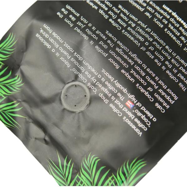 Custom Printing Laminated Heat Sealing Side Gusset Aluminum Foil Plastic Custom Coffee Packaging Pouch Bag