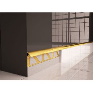 Ceramic Tile Aluminum Transition Strip 2.5m Metal Trimming Strip