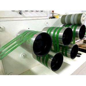 Single Screw 9-25mm Pet PP Straps Belt Band Extrusion Making Machine For Packing