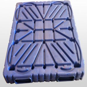 Plastic blowing machine blow molding pallet