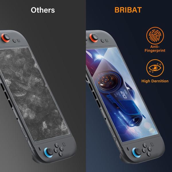 Anti-Glare & Blue Light Filter Tempered Glass Screen Protector for Nintendo Switch2 – Eye Protection, HD Clear, Bubble-Free