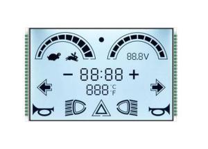 China Custom 5V LCD Display Screen Seven Segment Speedometer Car Speed Meter on sale