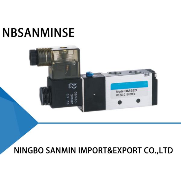 Buy Internal Pilot 5 / 3 5 / 2 Pneumatic Valve 220VAC 24VDC SHAKO Type BM Series at wholesale prices