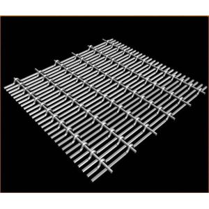 Secure Architectural Stainless Steel Wire Mesh Facade , Expanded Mesh Cladding