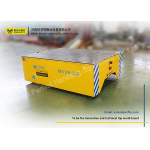 20t Mine Battery Transfer Cart / Custom Material Handling Carts Easy Remote